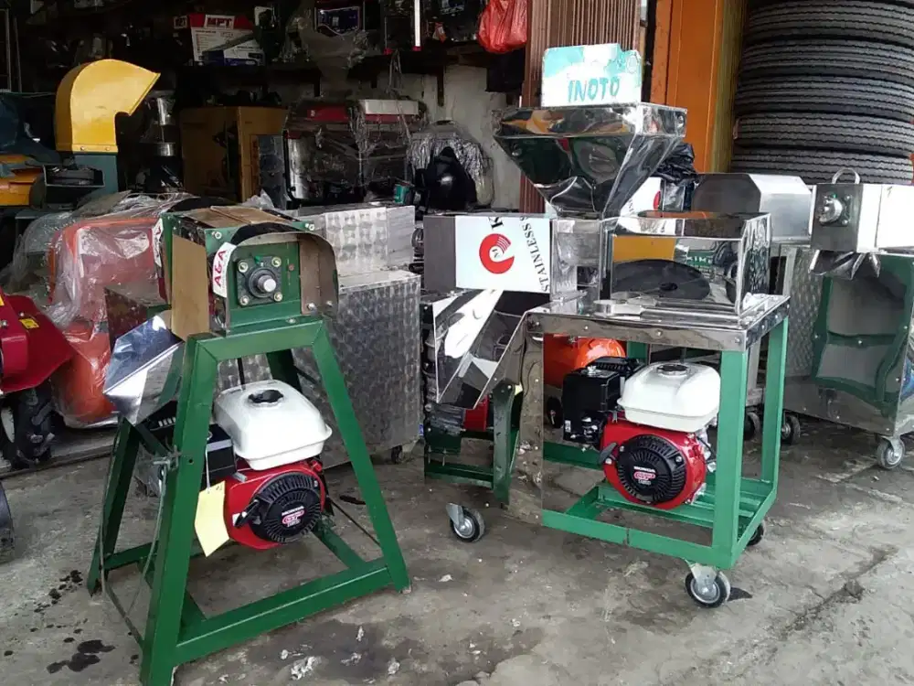 Paket Mesin Parut & Mesin Pres Santan A22 Honda Gp 160