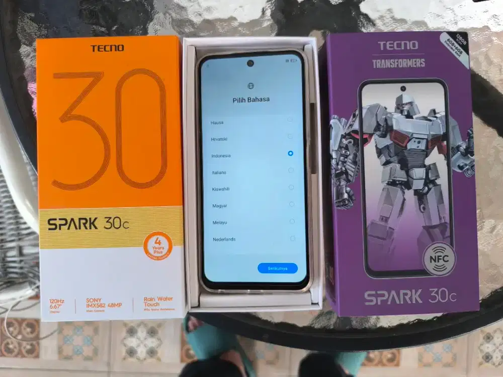 Tecno Spark 30c Bekas