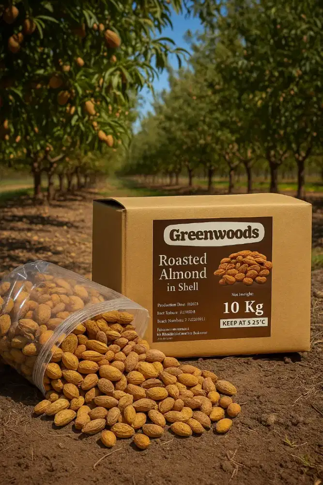 Kacang almond kulit 1kg