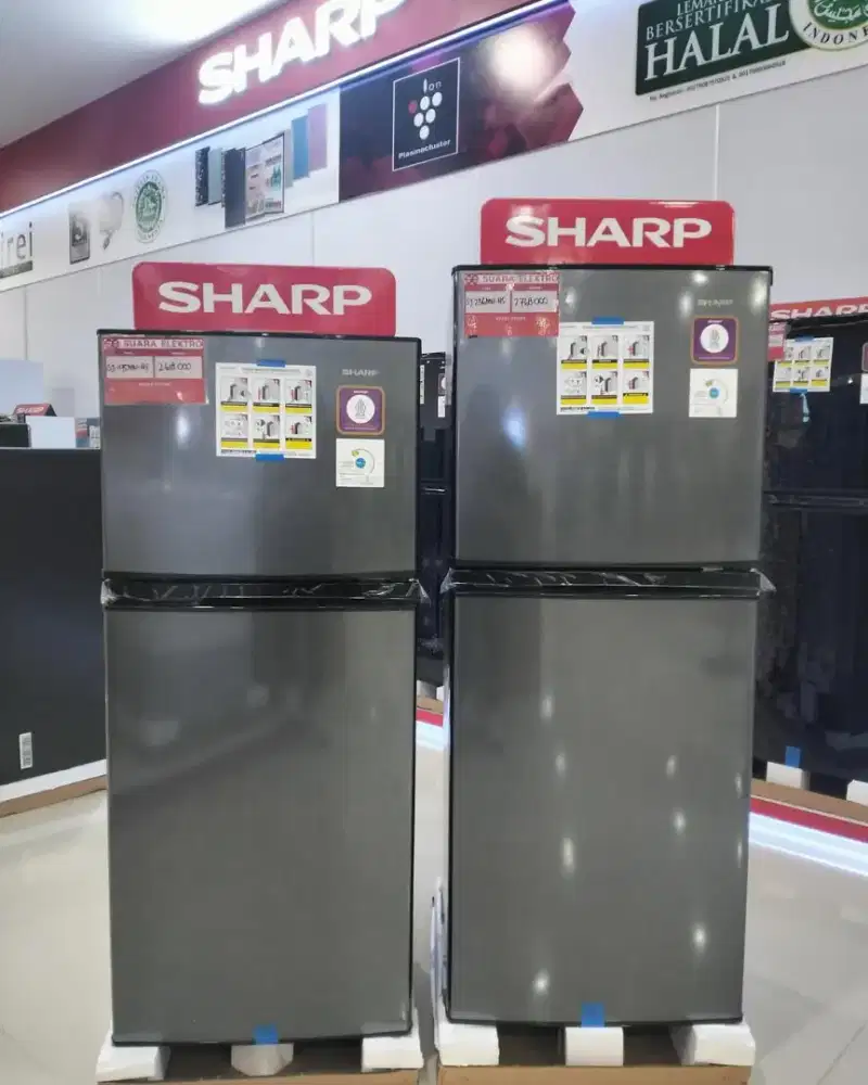 KULKAS SHARP 2 PINTU