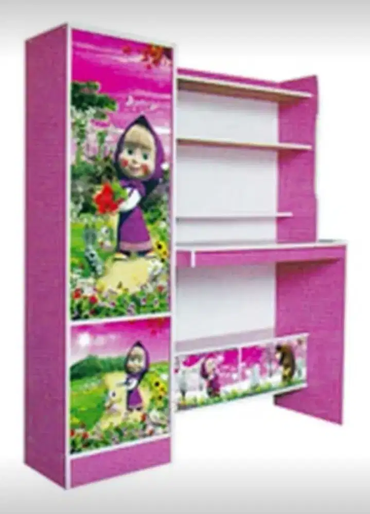 Meja Belajar MB 822 Masha And The Bear