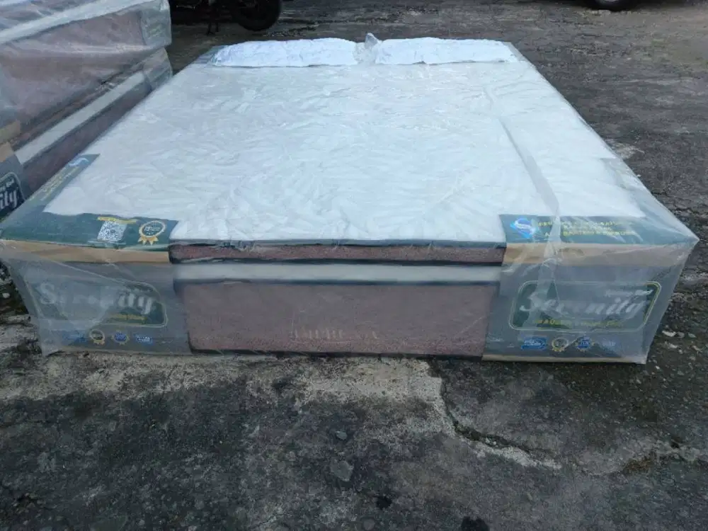 springbed serenity impressa pocket latex free bantal