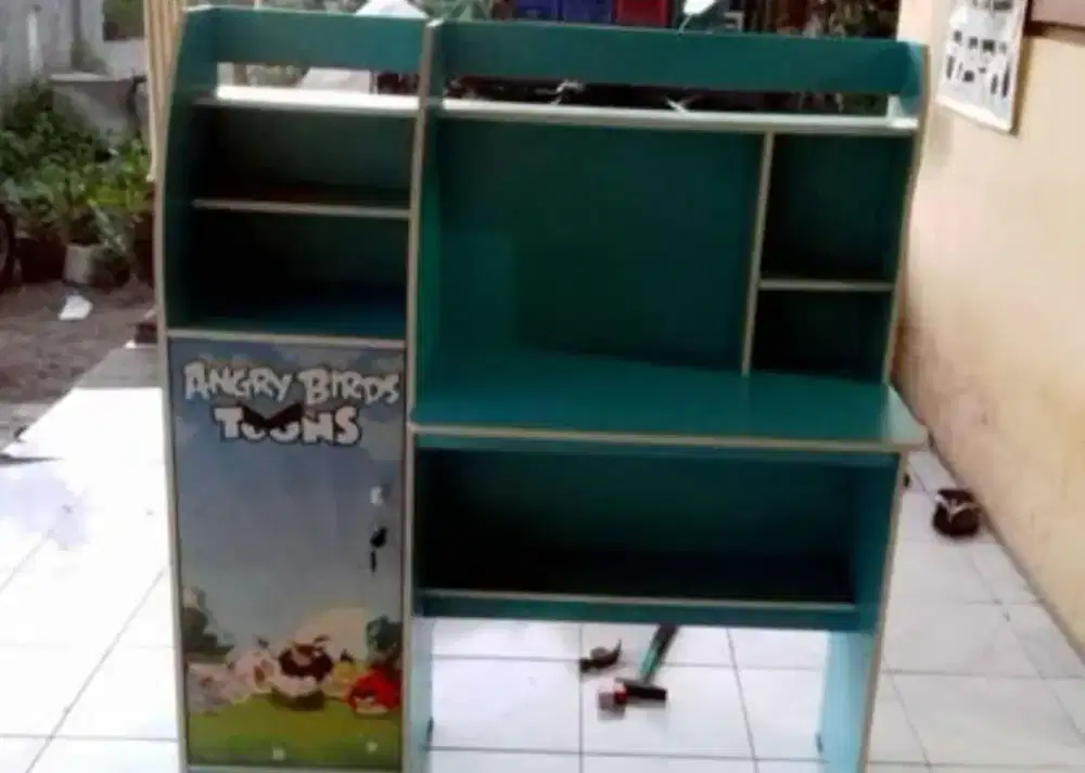 Meja Belajar MBK (K) Angry Bird Blue