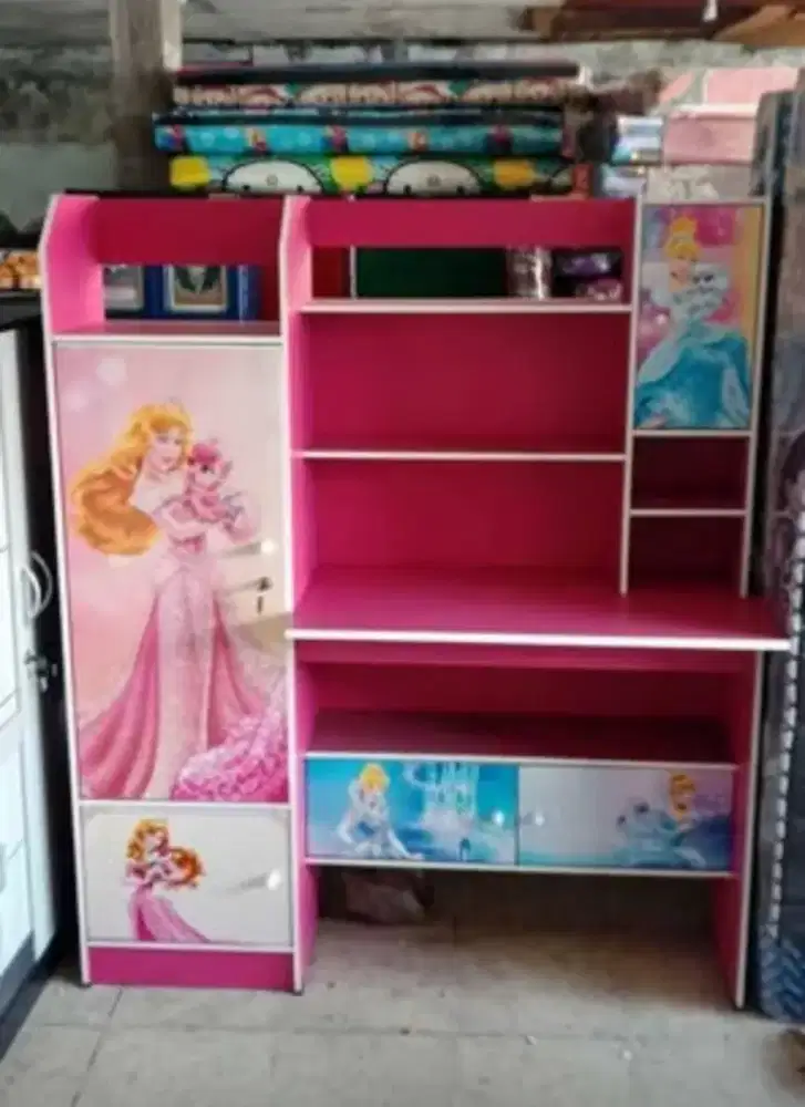 Meja Belajar MBB 021 Princess Pink