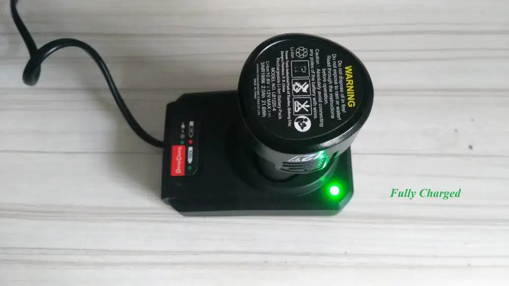 Battery Bor Cordless Drill DongCheng 12V 2000mAh Tipe LB1220-4