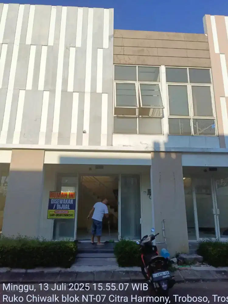 Sewa kontrak ruko citra harmoni bimbel  toko kantor salon resto cafe