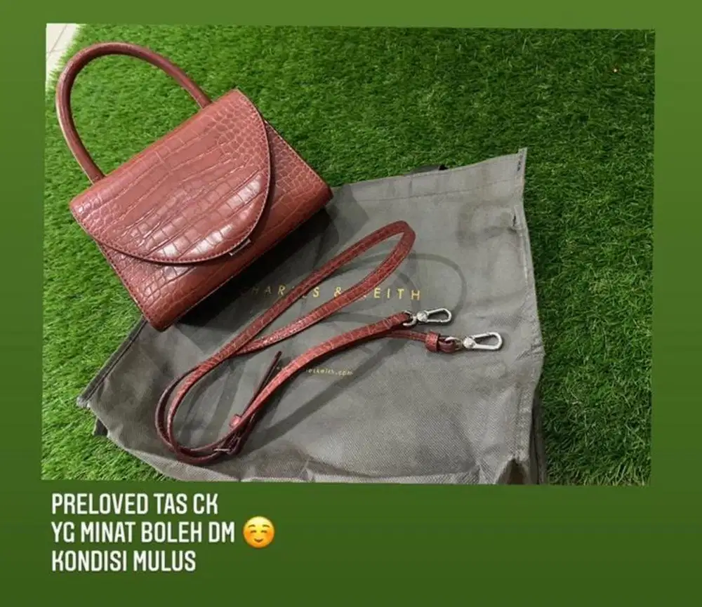 Preloved Tas Charless & Keith Ori