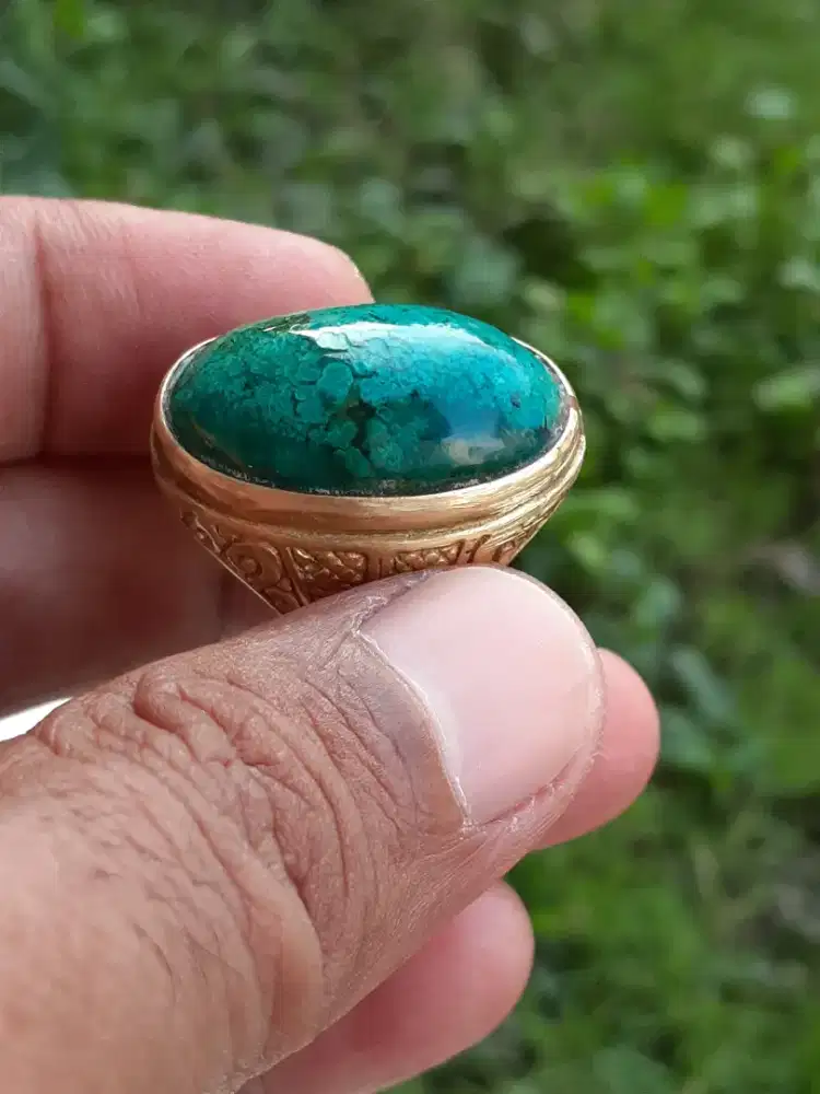 Cincin bacan lawas natural no tritmen