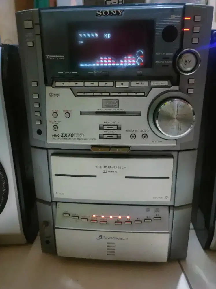 Compo Sony mhc ZX70 DVD Istimewa