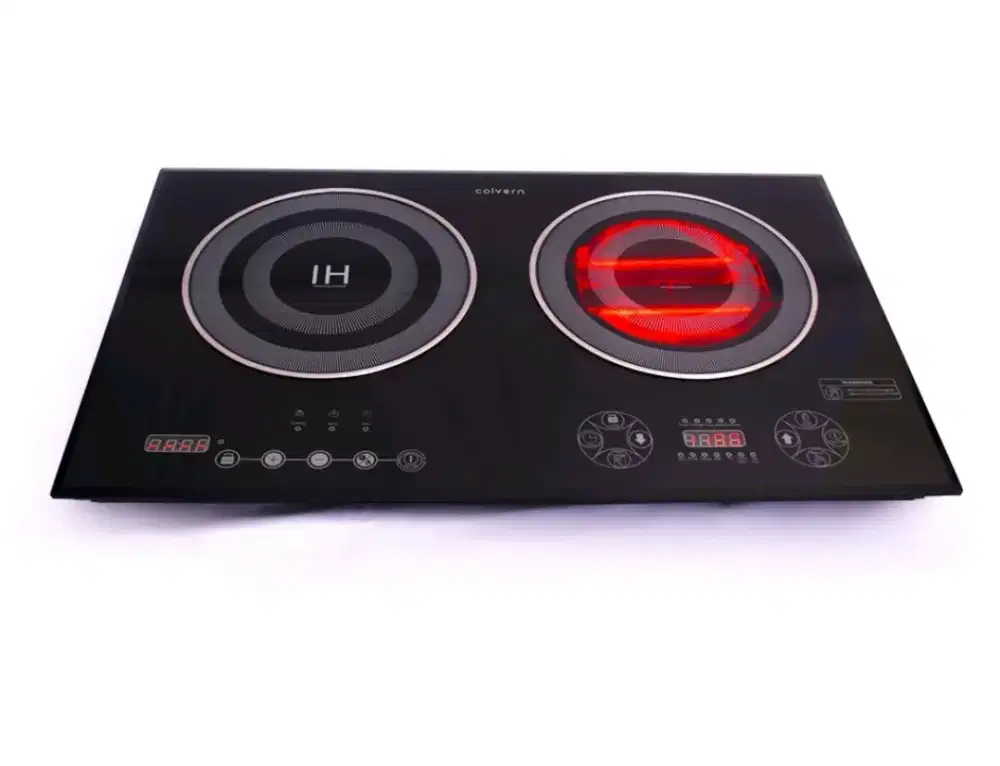 Kompor 2 Tungku Induksi dan Tungku Infra Red