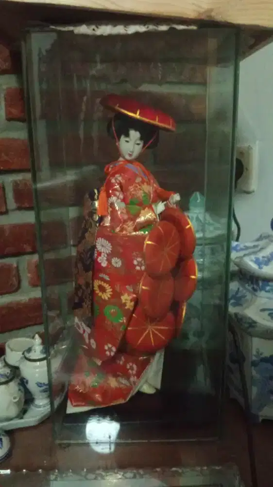 Boneka Oshin geisha asli jepang