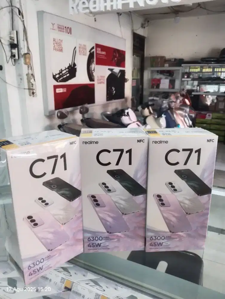Promo WOW Realme C71 NFC (6+12/128) Promo hp baru, segel dan murah