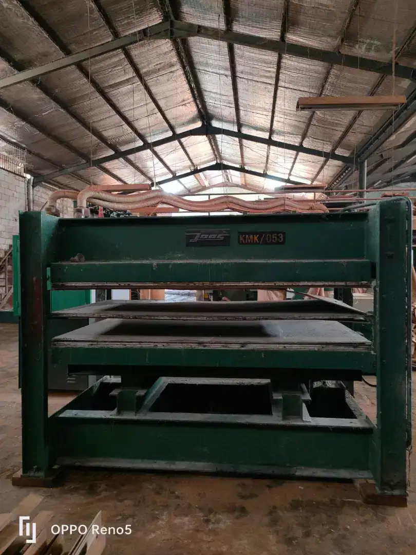 Mesin Hotpress 2 layer JOOS Jerman