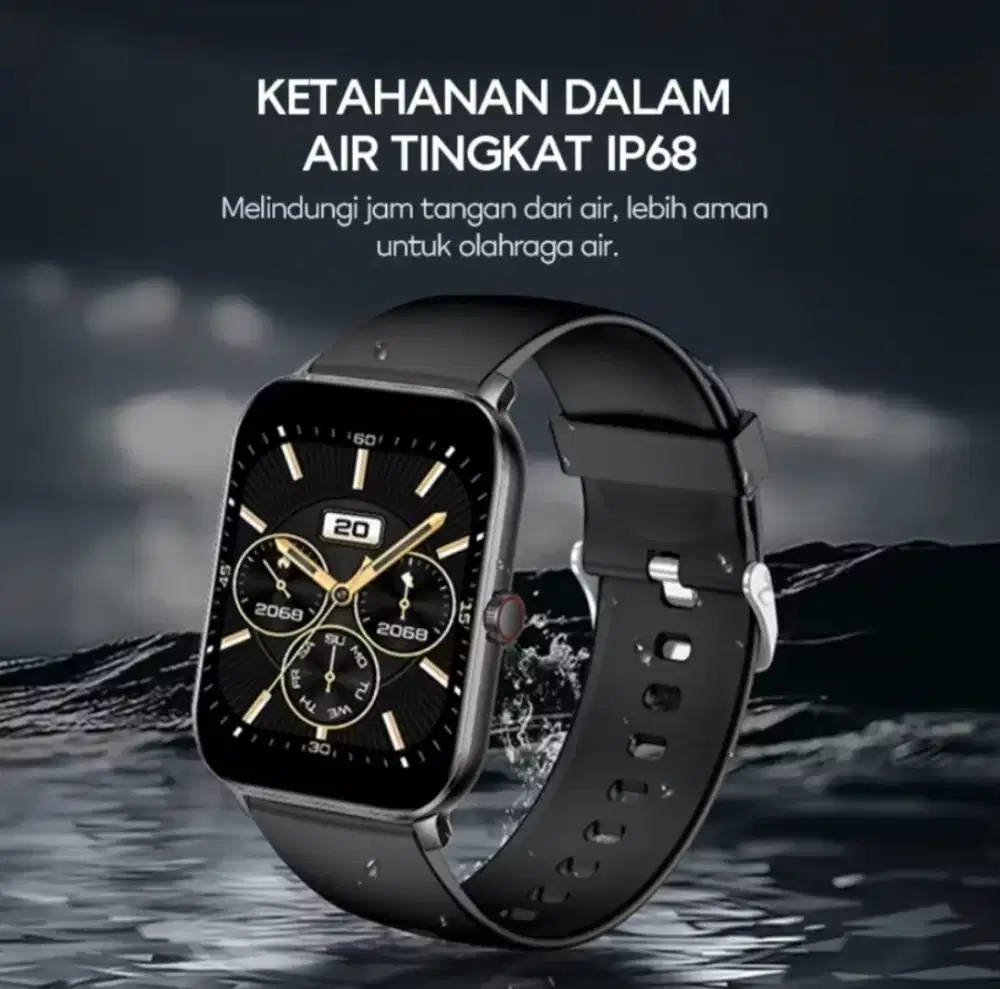 Smart Watch Vivan VWF18 Waterproof IP68 Alexa Al Health Original