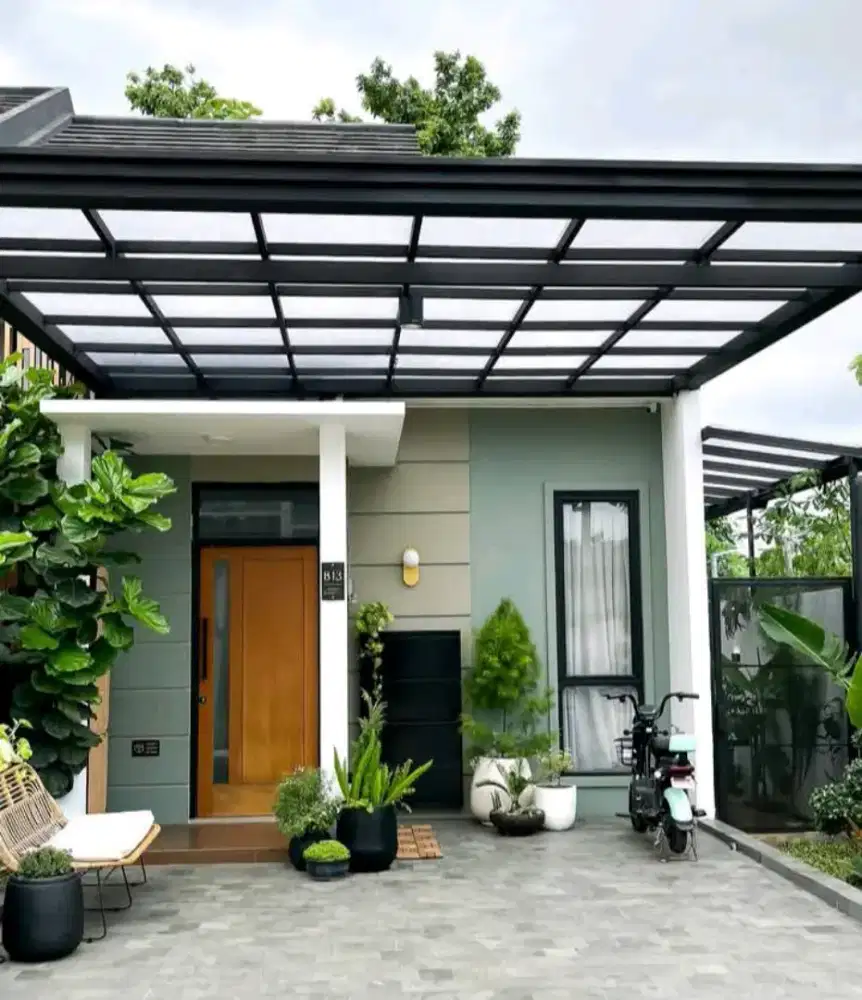 Kanopi Rumah atap solartuf
