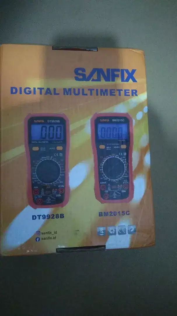 Digital MULTIMETER bm1205c layar sudah LCD