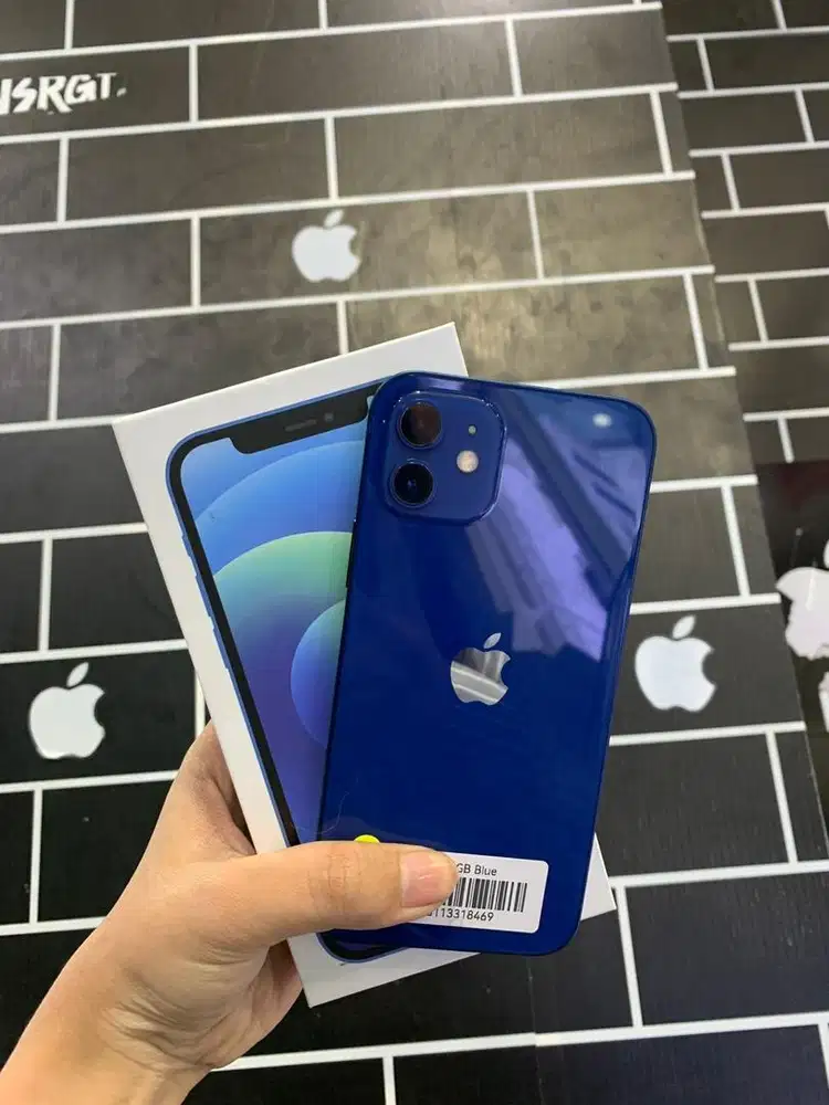 IPHONE 12 64GB EX INTER ALL OP FULSET BISA CICIL DP 0% ACC DI TEMPAT