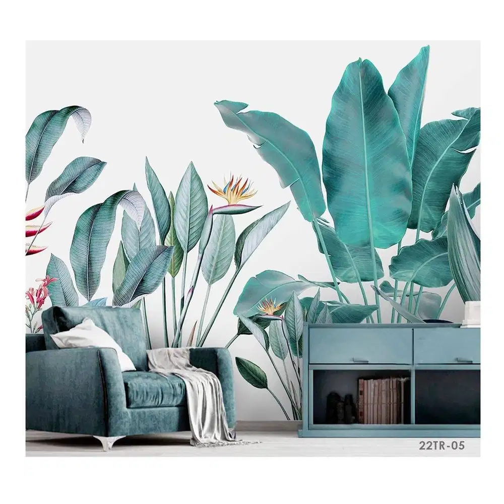 Wallpaper Dinding 3D Custom Desain Korden Gorden Vitrase