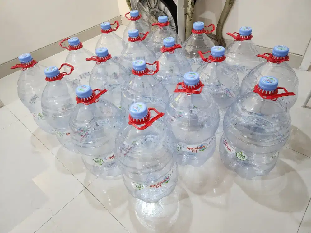 Galon Air Kosong Bekas Leminerale 15L Le Minerale Lemineral Le Mineral