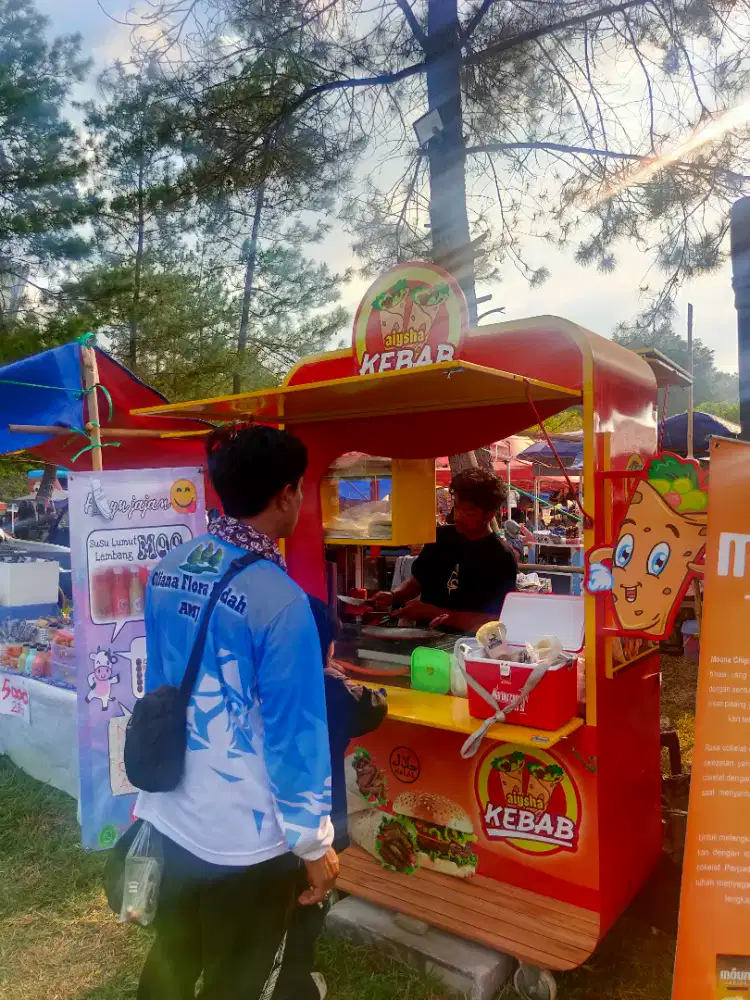 Gerobak kebab full set preloved