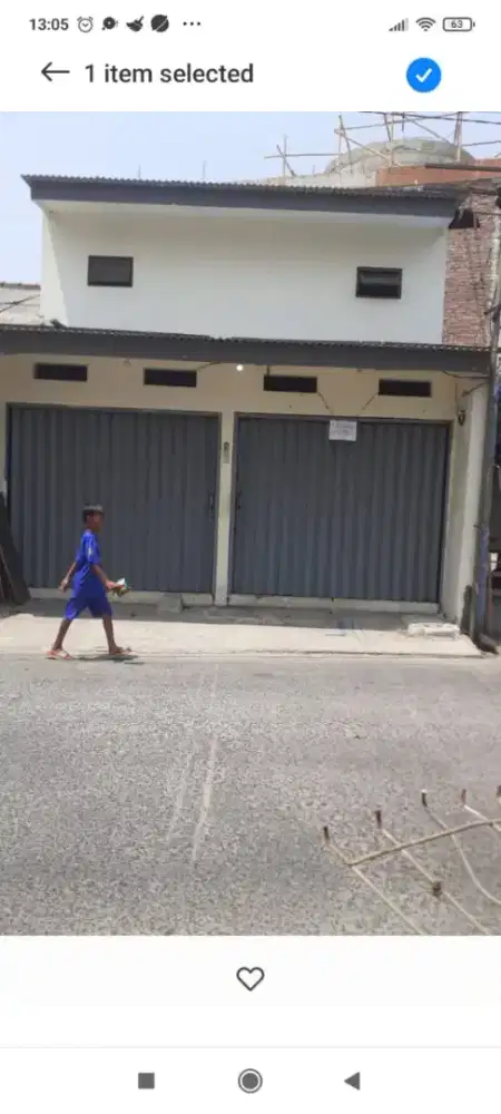 Kios Di Jual, 2 kios dg 2 lantai