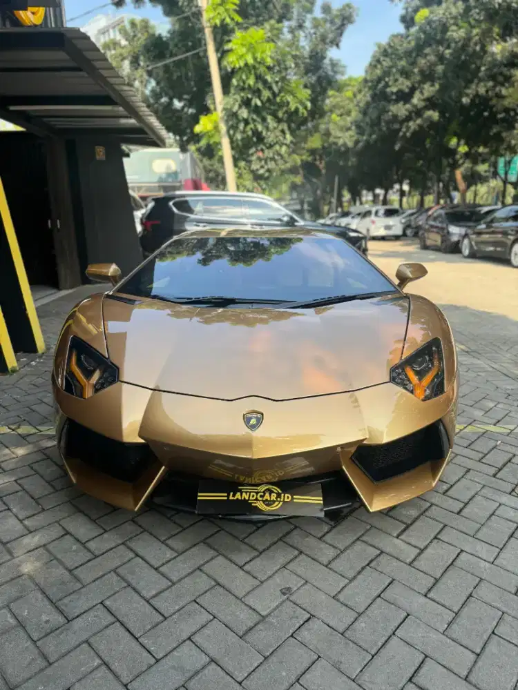 Lamborghini Aventador LP700-4 2013 Oro Elios (Gold) 50th Anniversary