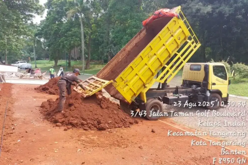 Tanah untuk taman subur