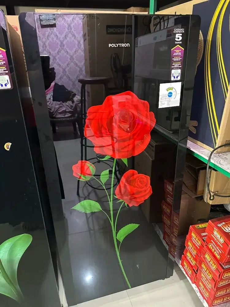 Kulkas Polytron second orisinil