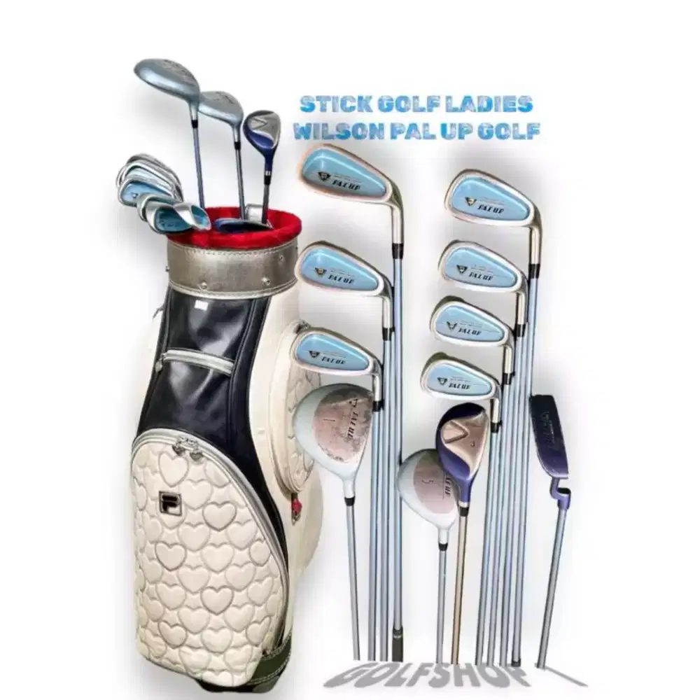 Di jual stick Golf Ladies Wilson pal up fullset