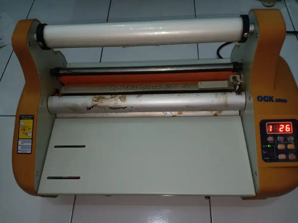 Mesin Laminasi Panas dan Dingin - Laminator Hot & Cold OGK 3580