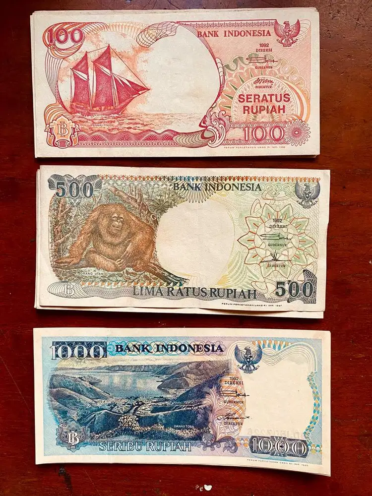 Jual Uang Rupiah Kuno Tahun 1992