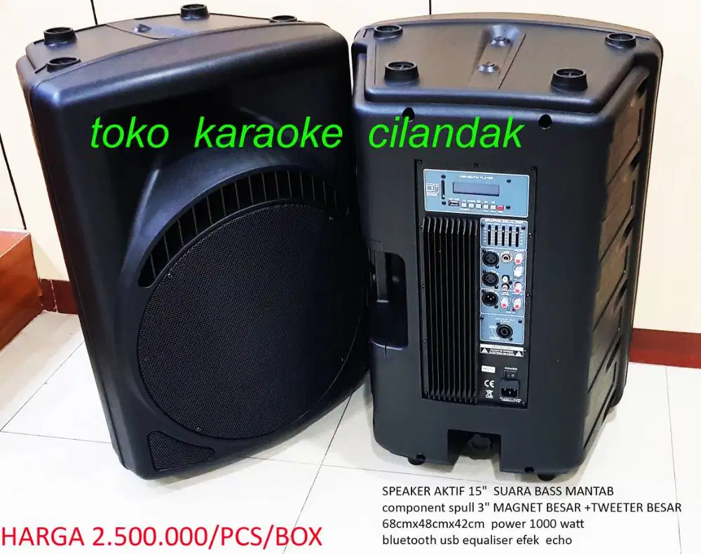 jual speaker aktif 15in