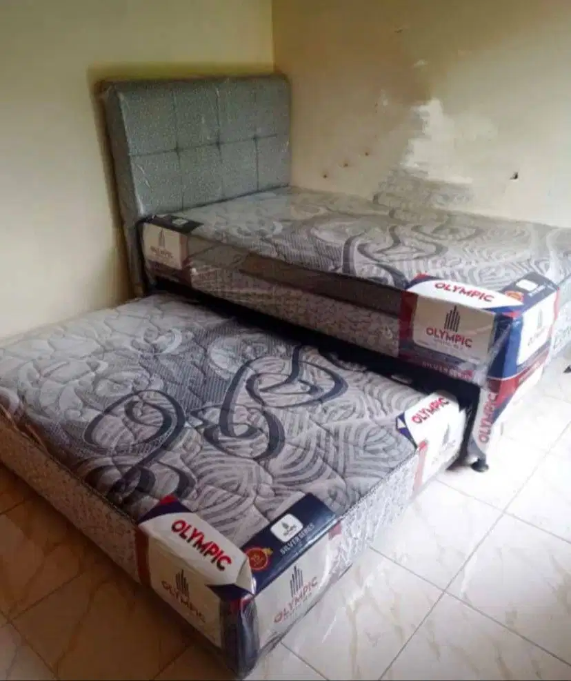 springbed twin berbagai macam model dan merk