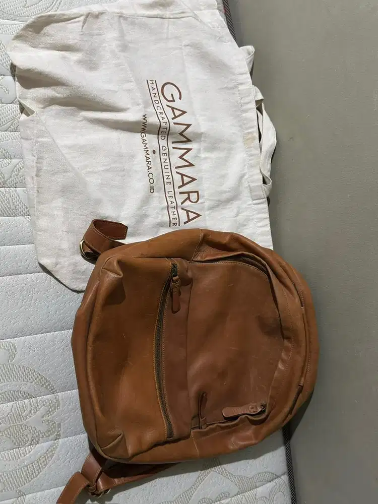Tas ransel kulit gammara