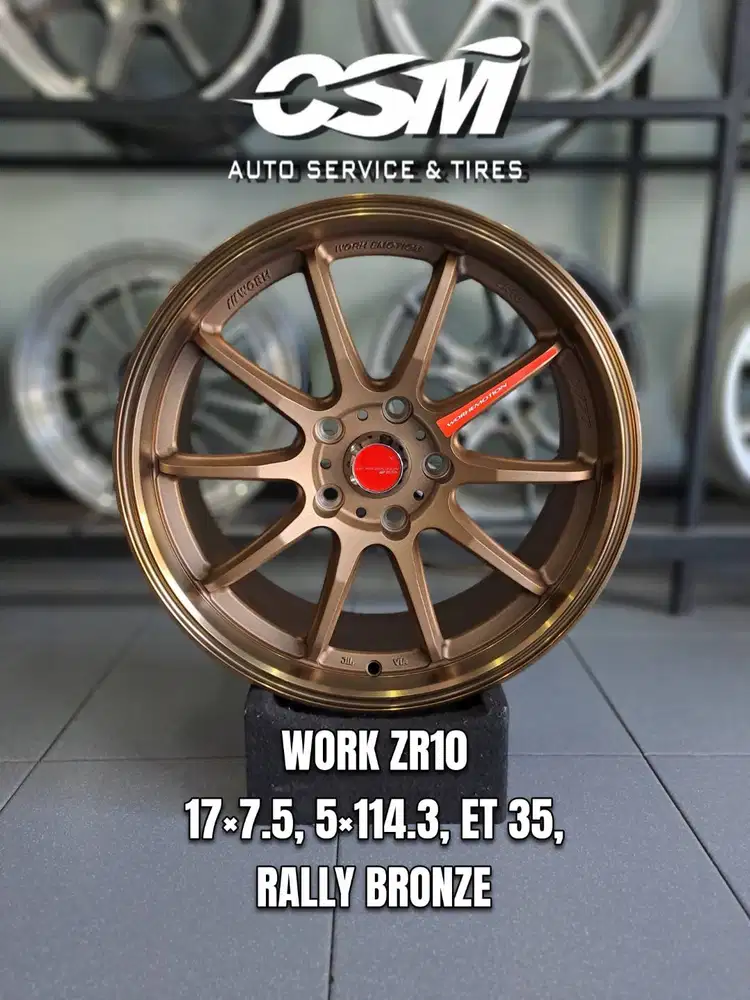 Work ZR-10 R17 for Innova, Xpander, Livina, Civic, Accord, Camry, HRV