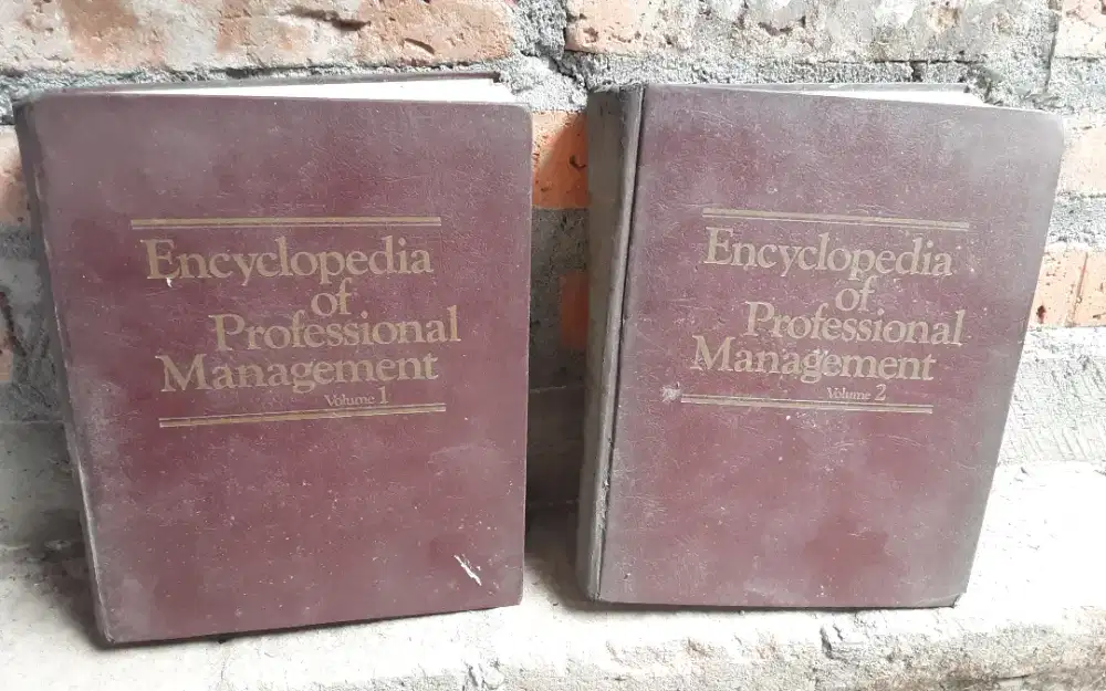 ENCYCLOPEDIA OF PROFESSIONAL MANAGEMENT VOL 1 & 2 (COLLECTOR ONLY)