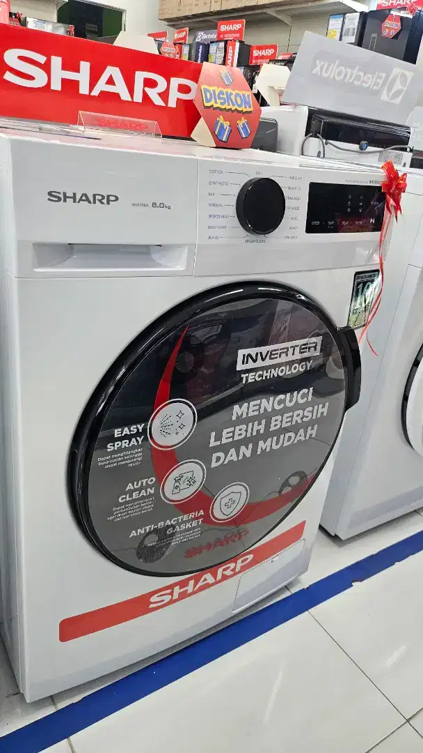 Mesin cuci Sharp 1 tabung