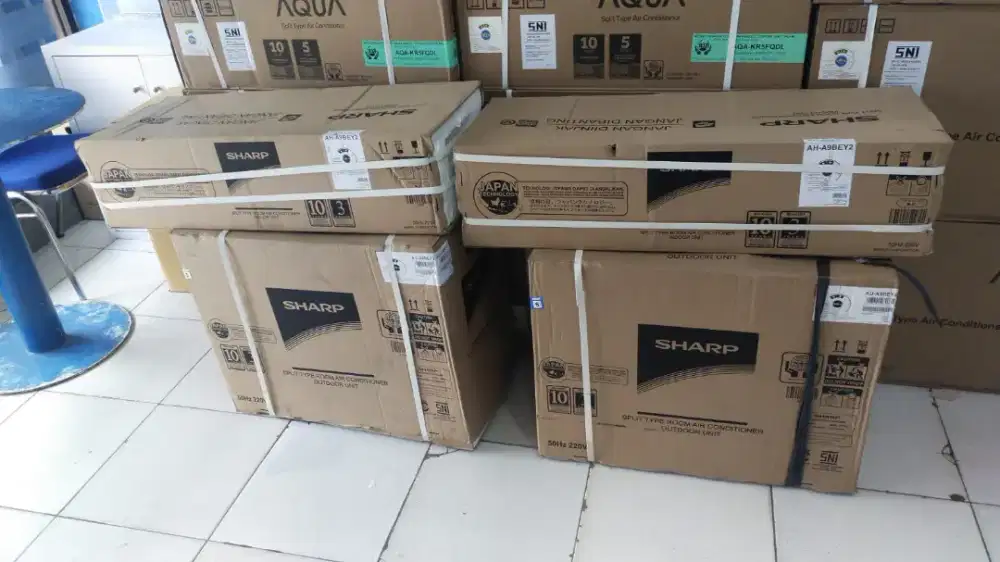Ac sharp baru bergaransi