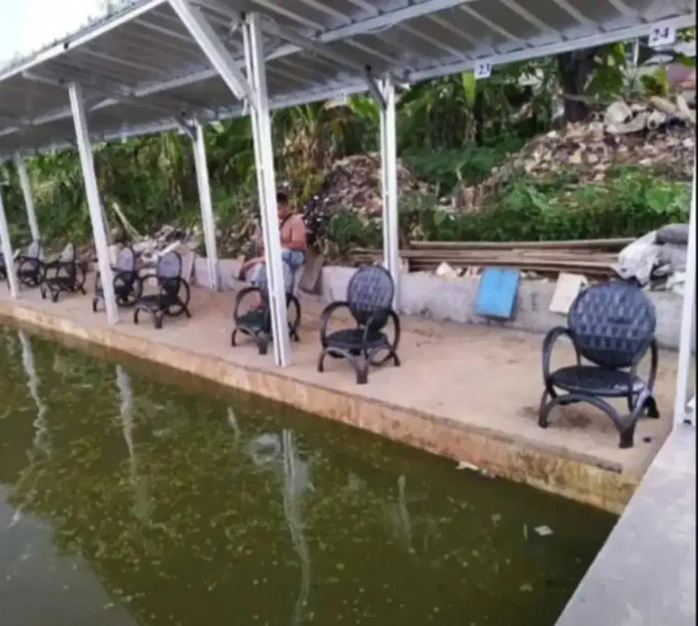 Kursi dari ban buat pemancingan