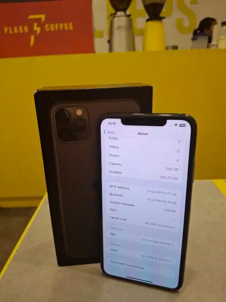 Apple iPhone 11 Pro Max 256GB bisa tuker tambah
