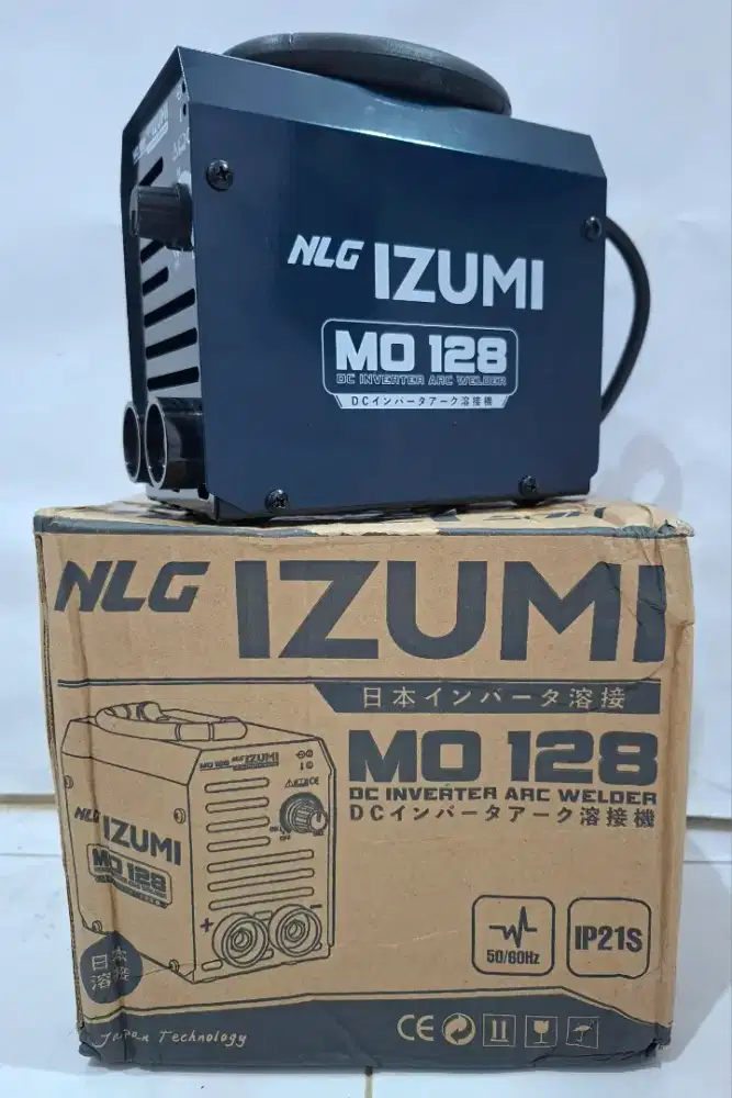 Baru IZUMI japan mo128 DC inverter arc welder IGBT 450w mesin las