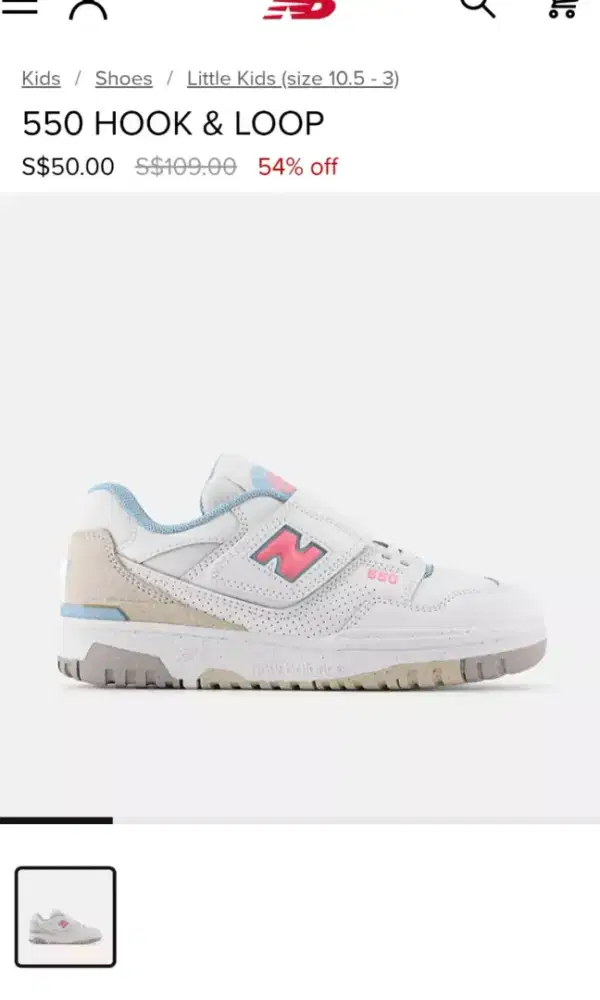 New Balance Kids 550 - Sepatu Anak