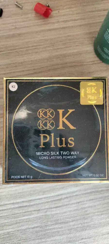 Make up powder k plus micro silk two way