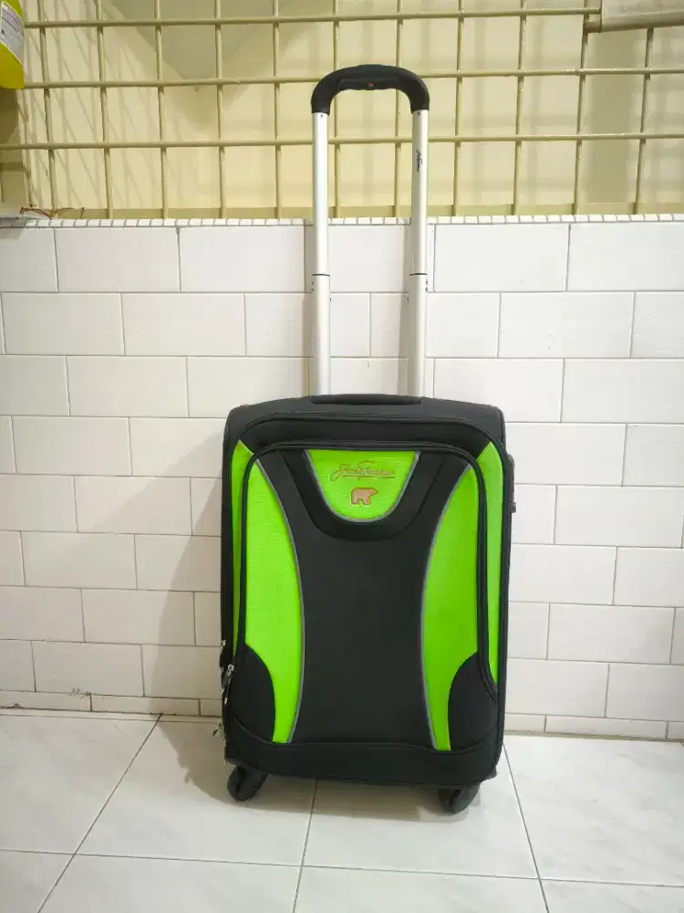 Koper kabin soft case Jack Nicklaus suitcase 20 inch