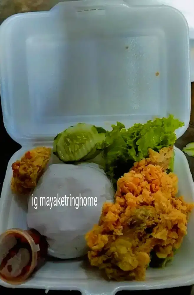 Nasi kotak di bandar Lampung praktis ekonomis rasa nikmat dan halal