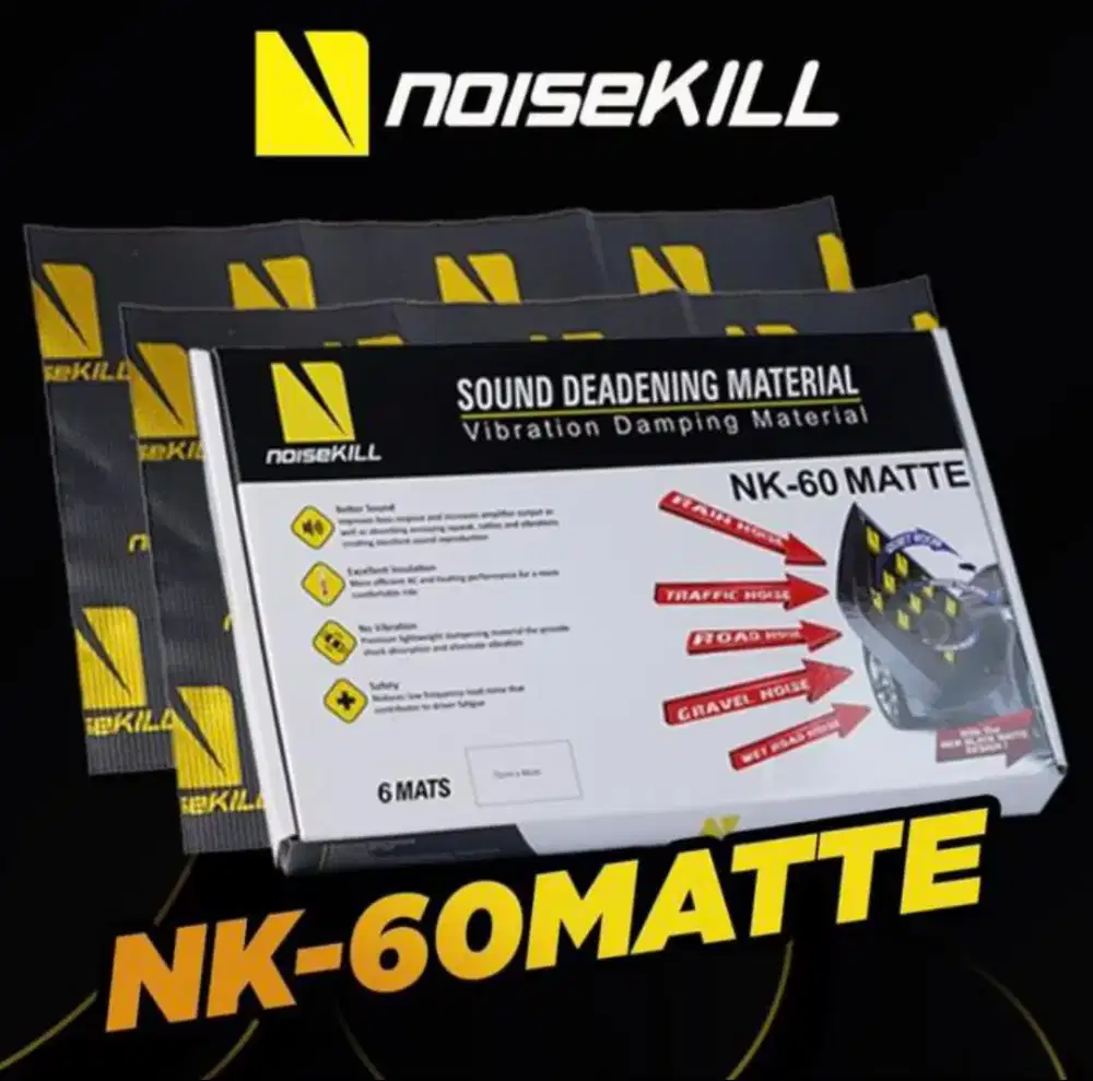 Peredam Noisekill nk 60 matte