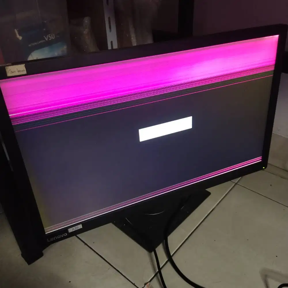 Monitor bekas 23in Lenovo T2324dc MINUS BERGARIS