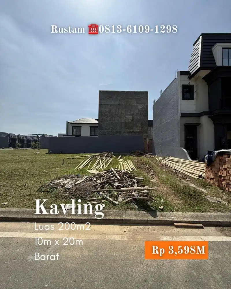 Kavling siap di bangun citraland gama city medan