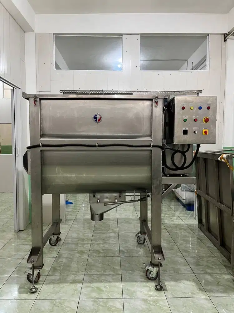 Stainless Steel Horizontal Ribbon Mixer