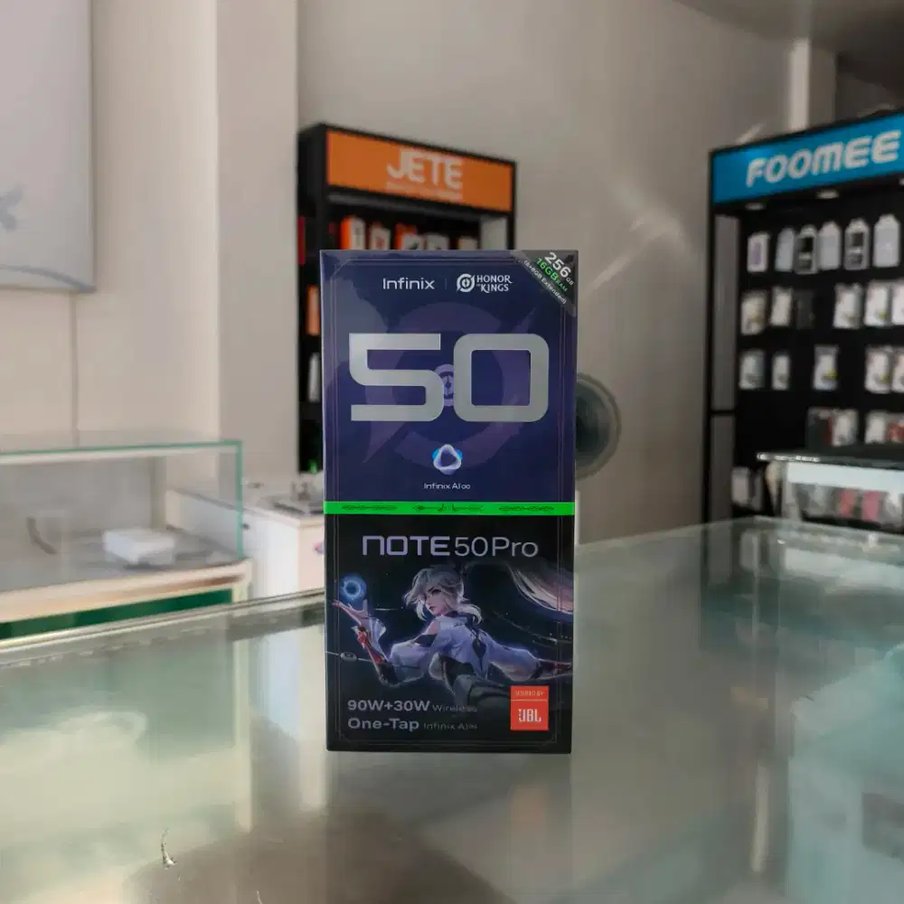 Infinix Note 50 Pro 16/256 Garansi Resmi - Baru - Cek ketoko - Cod